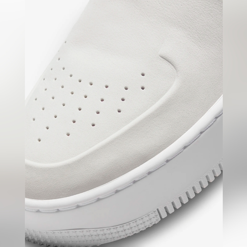 "NEW" Nike Air Force 1 Lover XX Women's 8 Off White/Light Silver - Picture 5 of 6